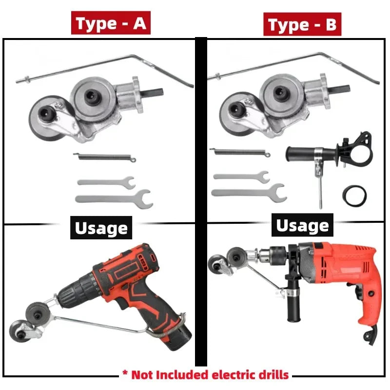 DrillCut Pro – Metall schneiden mit der Kraft deiner Bohrmaschine!