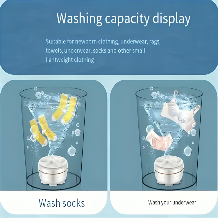 WashWiz™ – Verwandelt jeden Behälter in eine Waschmaschine