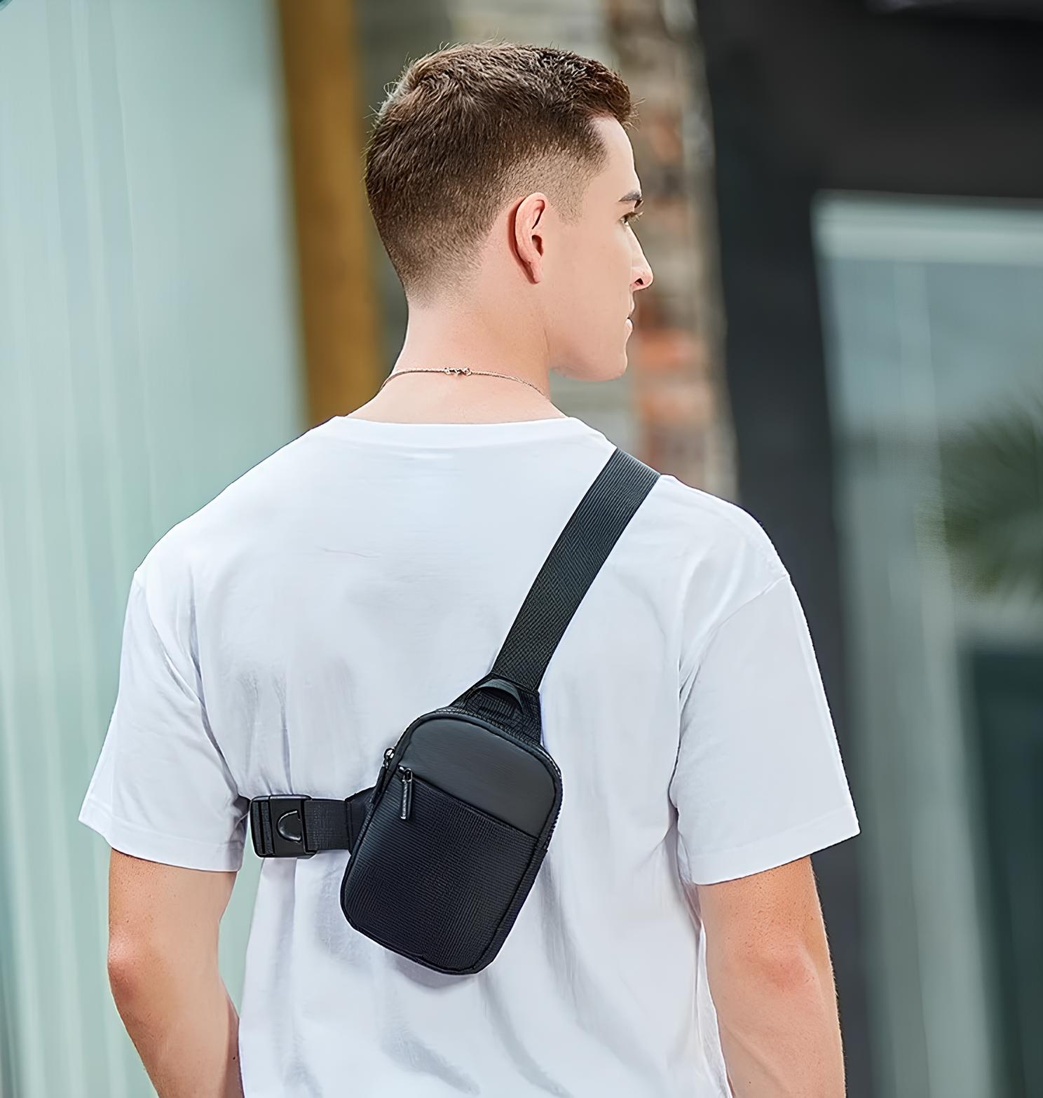 StreetPack – Verstellbare Unisex Brusttasche
