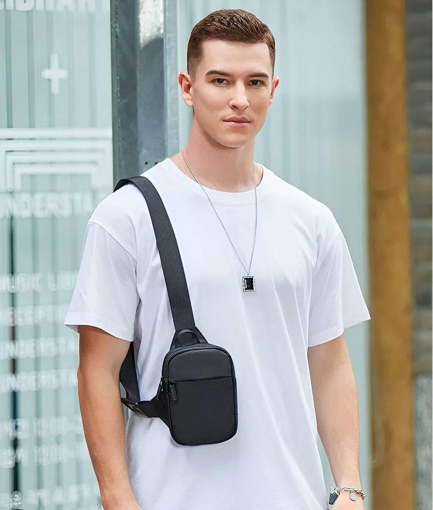 StreetPack – Verstellbare Unisex Brusttasche