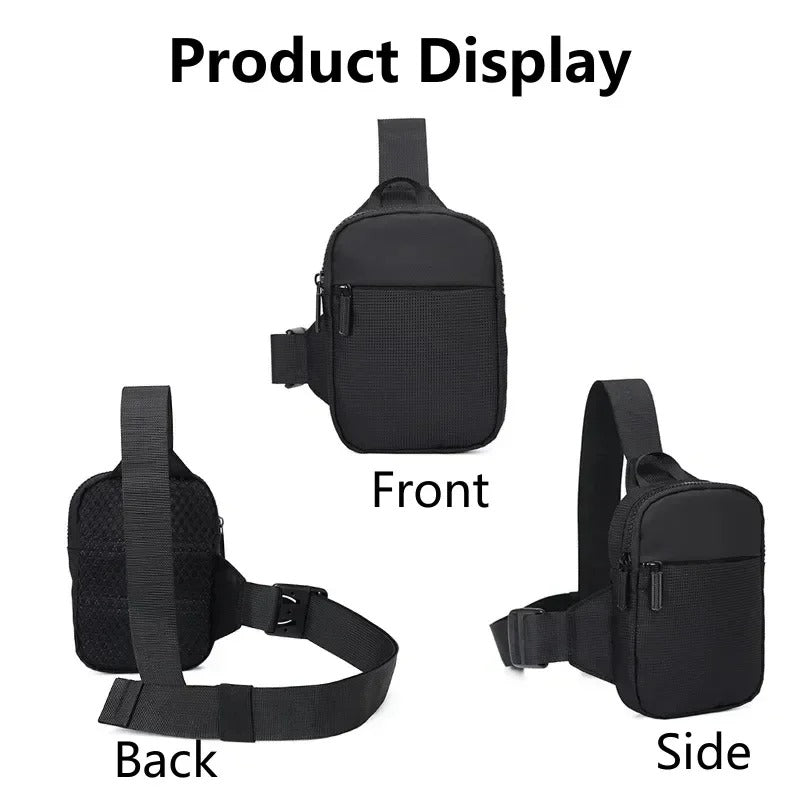 StreetPack – Verstellbare Unisex Brusttasche