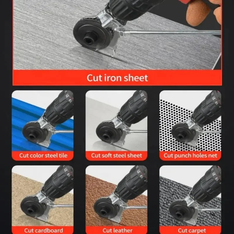 DrillCut Pro – Metall schneiden mit der Kraft deiner Bohrmaschine!