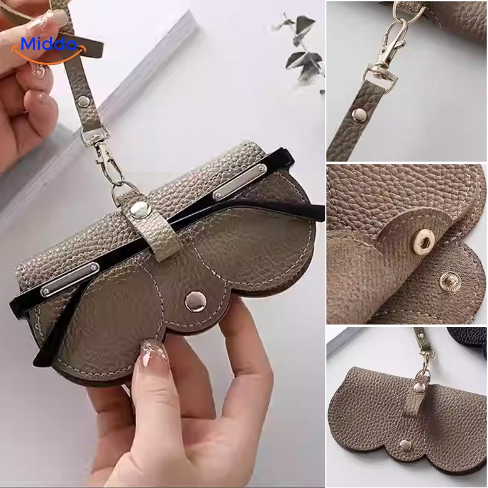 LuxLens – Schlanke Leder-Brillenhülle mit Stil & Schutz