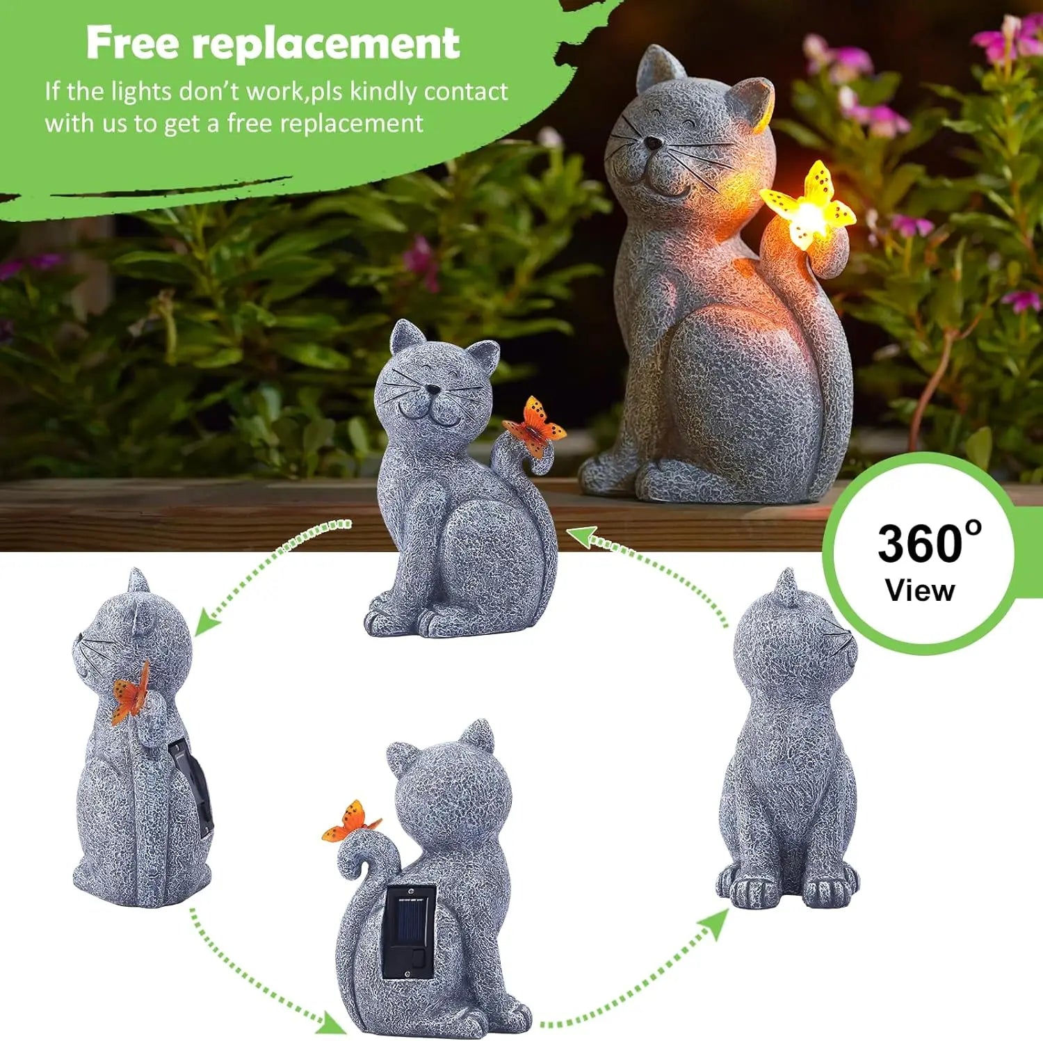 GartenLicht Katze – Dein Garten mit magischem Schimmer