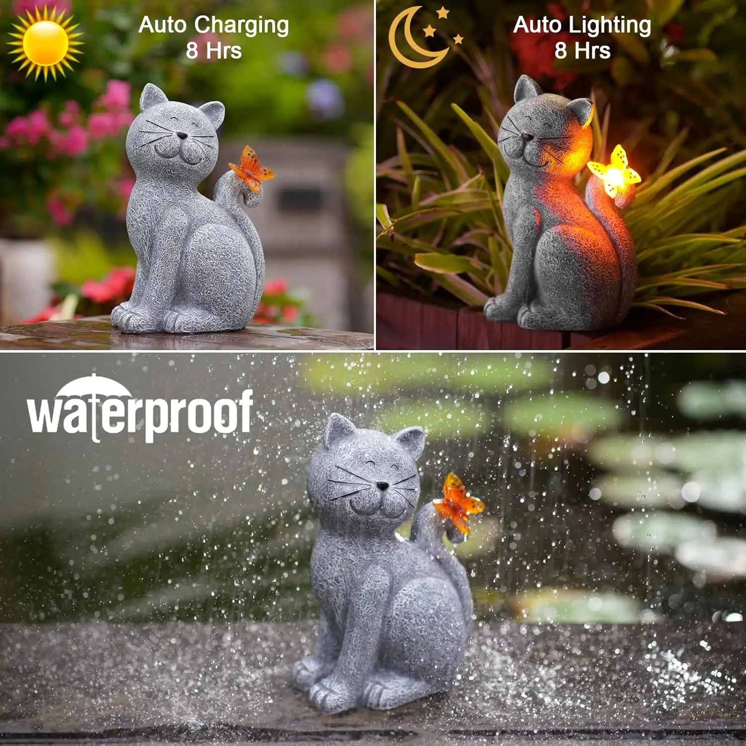 GartenLicht Katze – Dein Garten mit magischem Schimmer