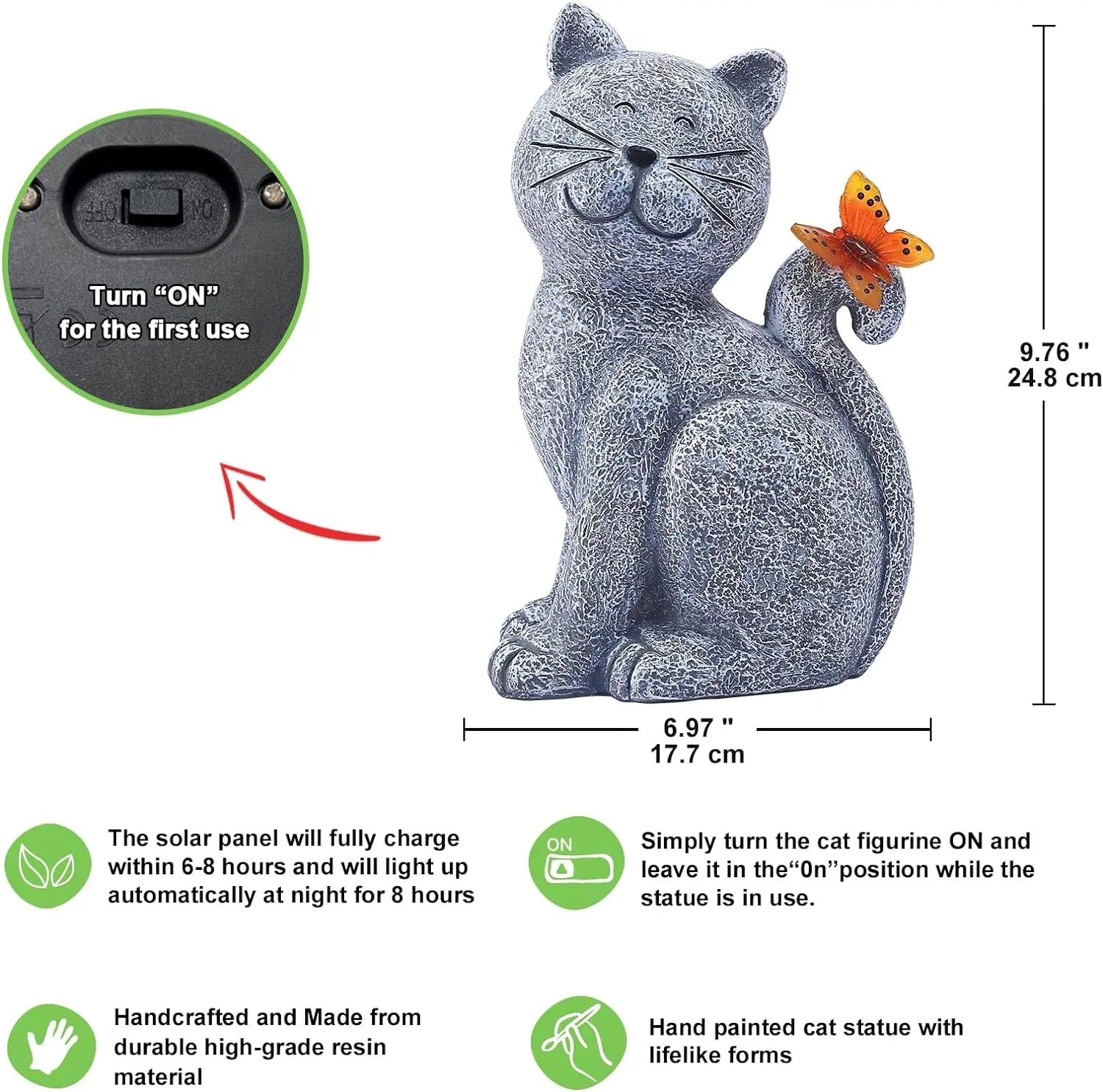 GartenLicht Katze – Dein Garten mit magischem Schimmer