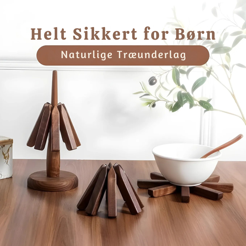 HolzHalt Design – Stilvolle Hitzeuntersetzer aus Naturholz