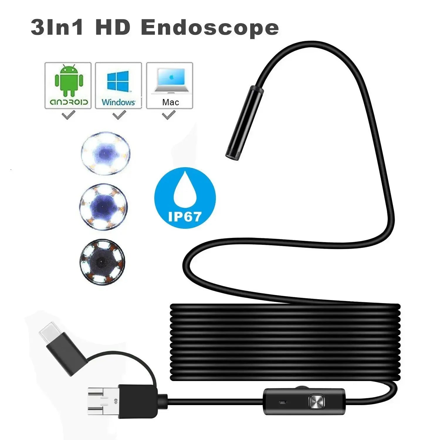 ProScope™ – Wasserdichte HD-Endoskopkamera für enge Räume