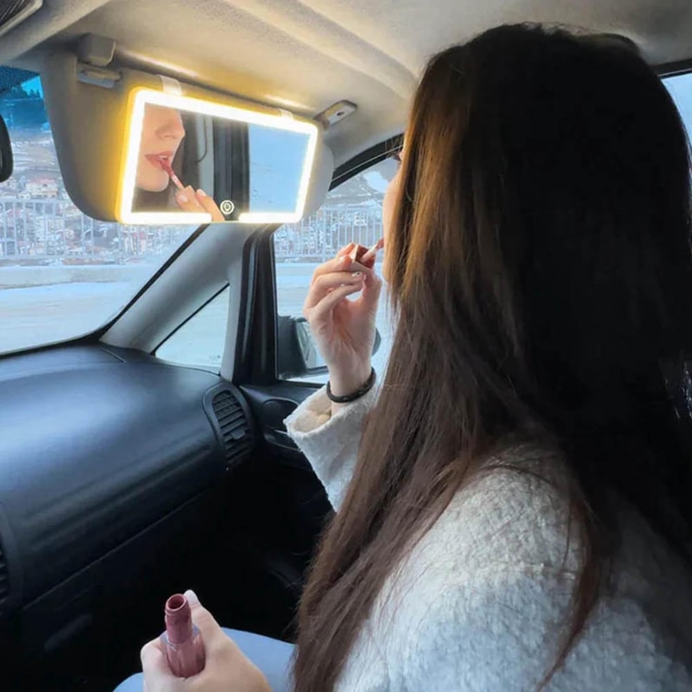 GlamRide – Dein Make-Up-Spiegel für unterwegs!
