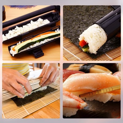 1+1 GRATIS | SushiParty Pro – Perfekte Sushi-Rollen in Sekunden!