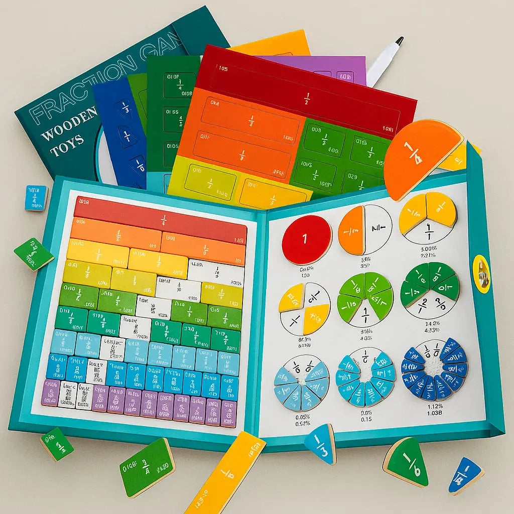 BruchMagnet – Spielerisches Mathe-Lernset für Kinder ab 6 Jahren
