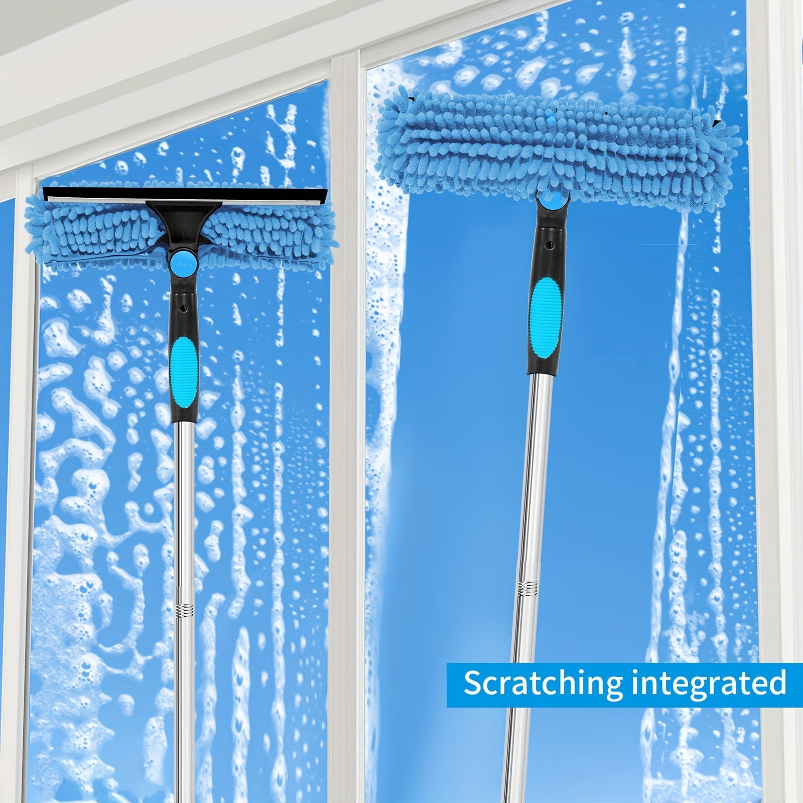 GlassReach Pro – Streifenfrei saubere Fenster, ganz ohne Leiter