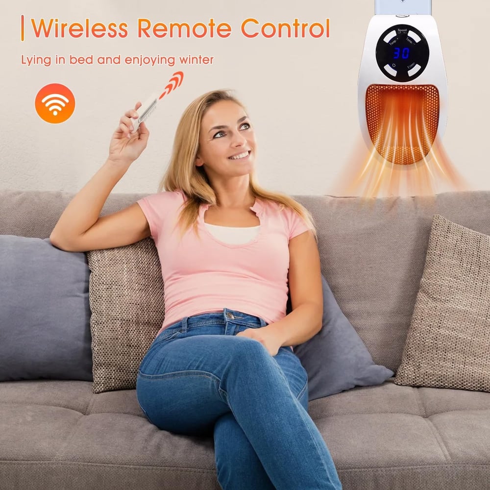 Toasty Heater™ – Tragbare Mini-Heizung mit Luftfilter