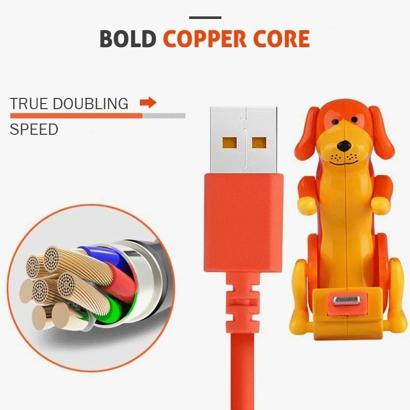PupCharge™ – Das robuste Ladekabel mit witzigem Hundedesign