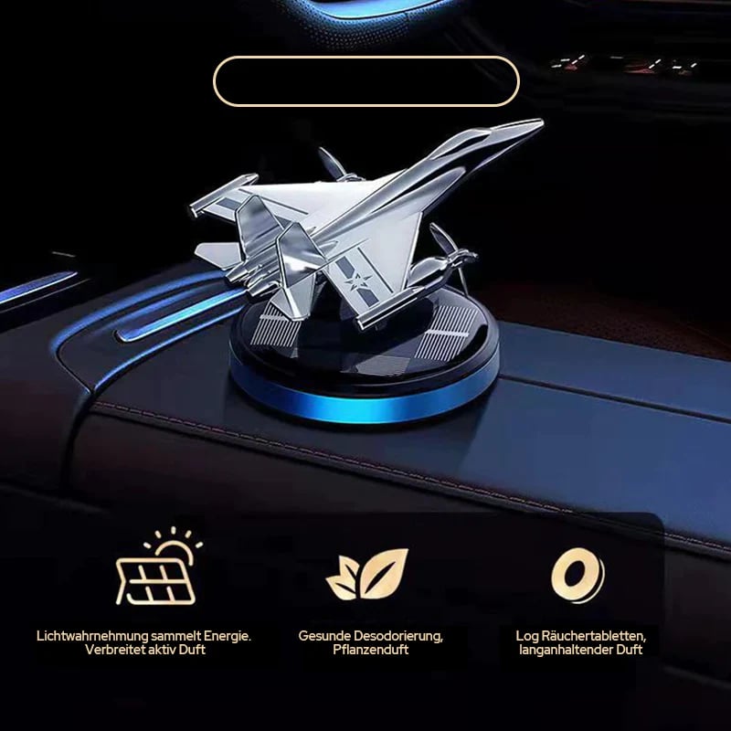AeroSolar Duftjet – Sonnenbetriebener Auto-Lufterfrischer
