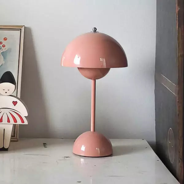 Blumenleuchte VP9 | Minimalistische, wiederaufladbare Lampe für jeden Raum