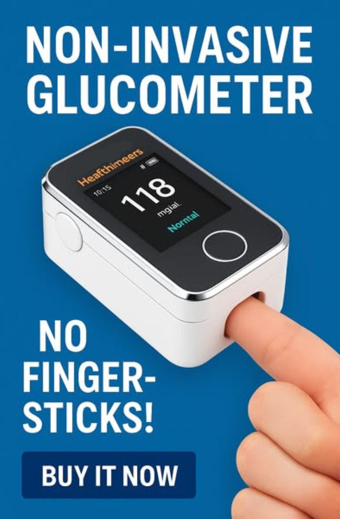 GlukoScan 8in1 – Schmerzfreie Blutzuckermessung in nur 5 Sekunden