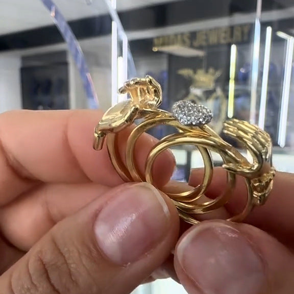 AmoraHands – Symbolischer Ring für Nähe, Vertrauen und Verbundenheit