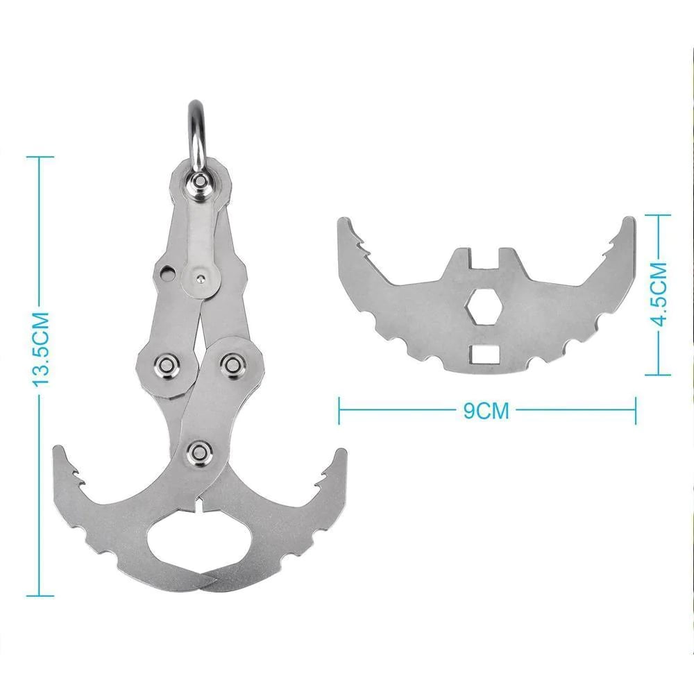 GravityClaw™ – Faltbarer Greifhaken aus Edelstahl
