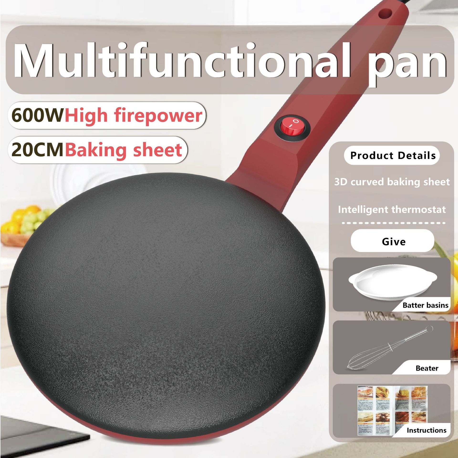 FlippiePro – Perfekte Pfannkuchen in Sekunden