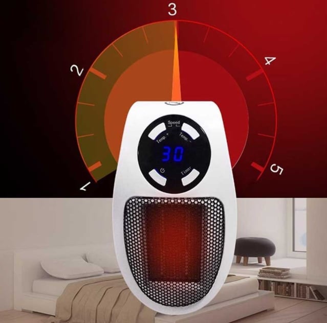 Toasty Heater™ – Tragbare Mini-Heizung mit Luftfilter