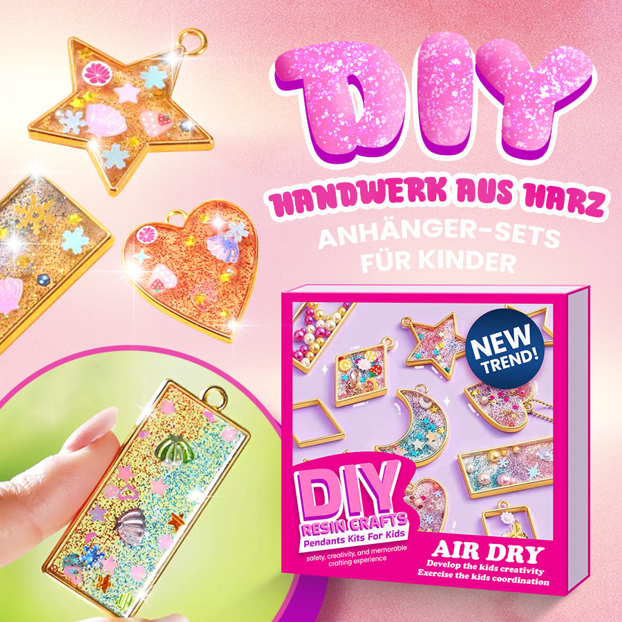Glitzerglück – Dein DIY-Schmuckset für kreative Kinderhände