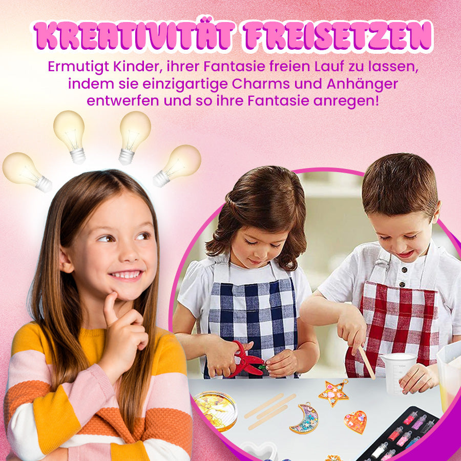 Glitzerglück – Dein DIY-Schmuckset für kreative Kinderhände