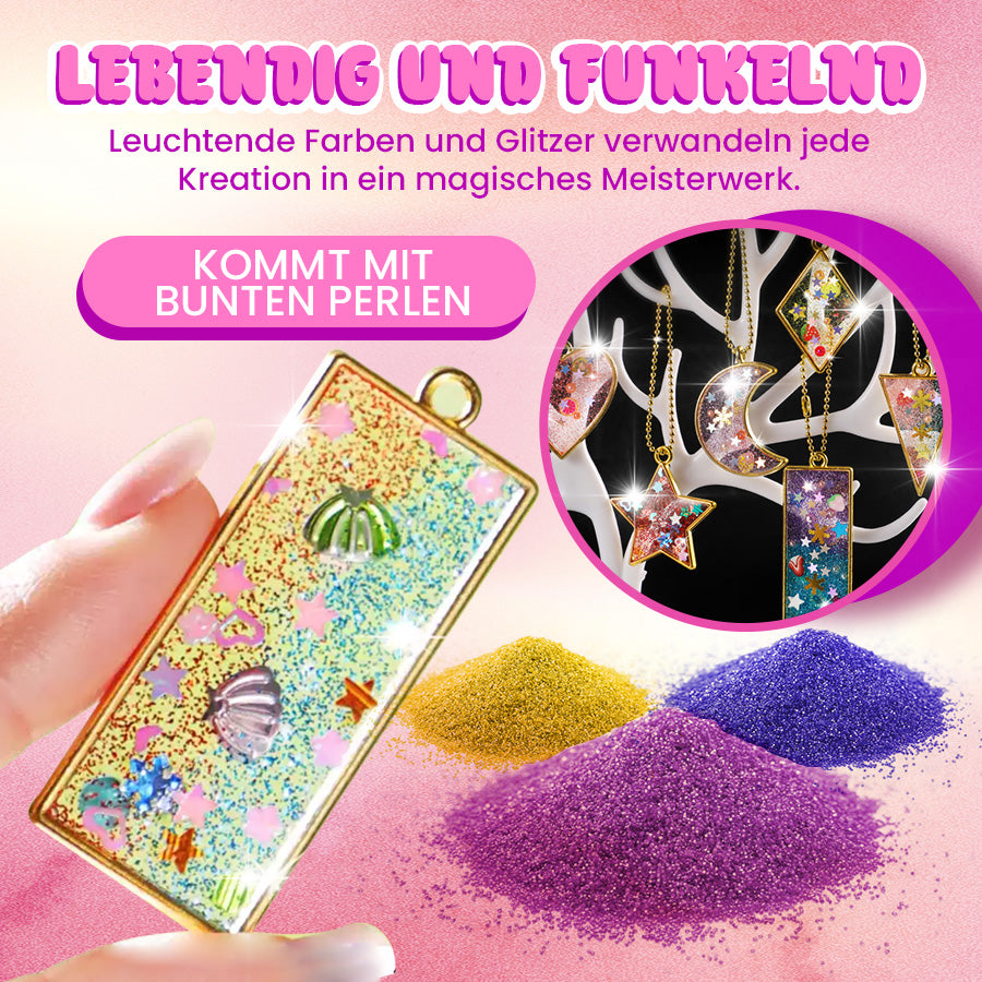 Glitzerglück – Dein DIY-Schmuckset für kreative Kinderhände