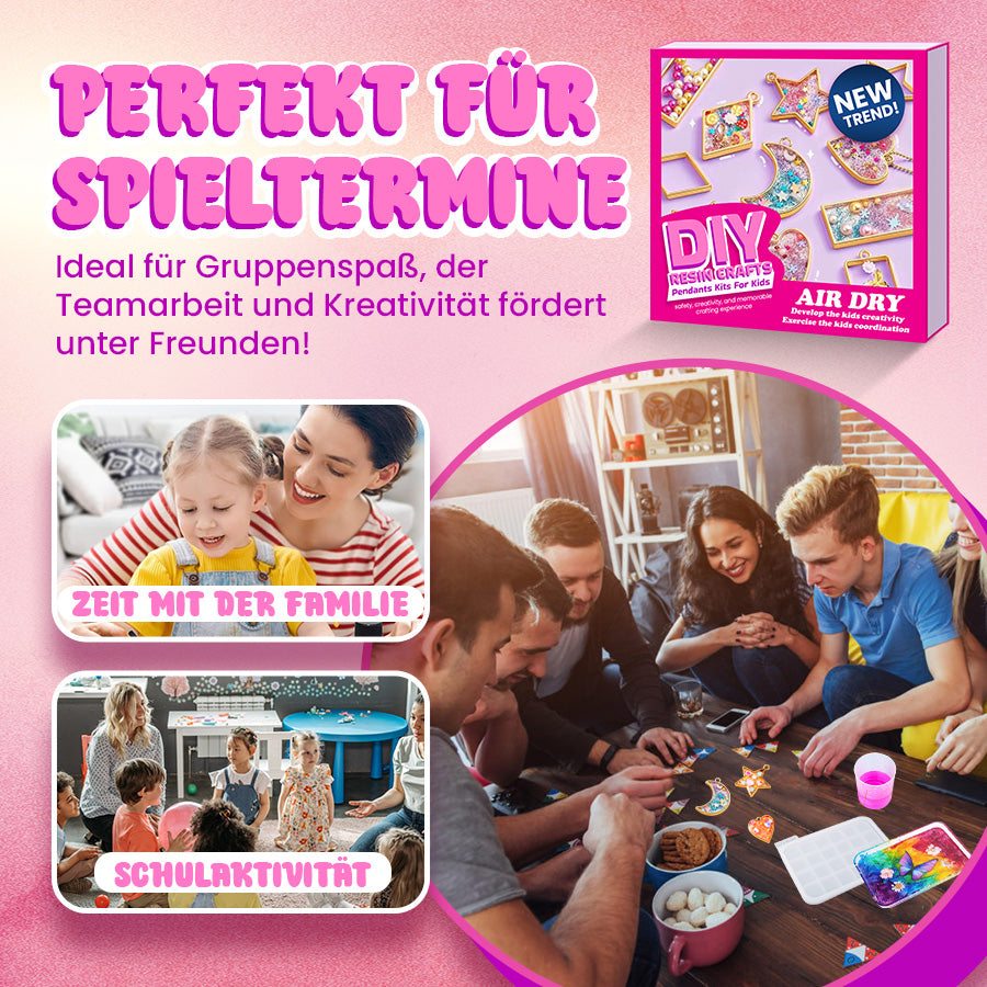 Glitzerglück – Dein DIY-Schmuckset für kreative Kinderhände