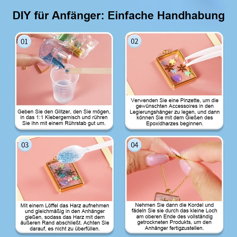 Glitzerglück – Dein DIY-Schmuckset für kreative Kinderhände