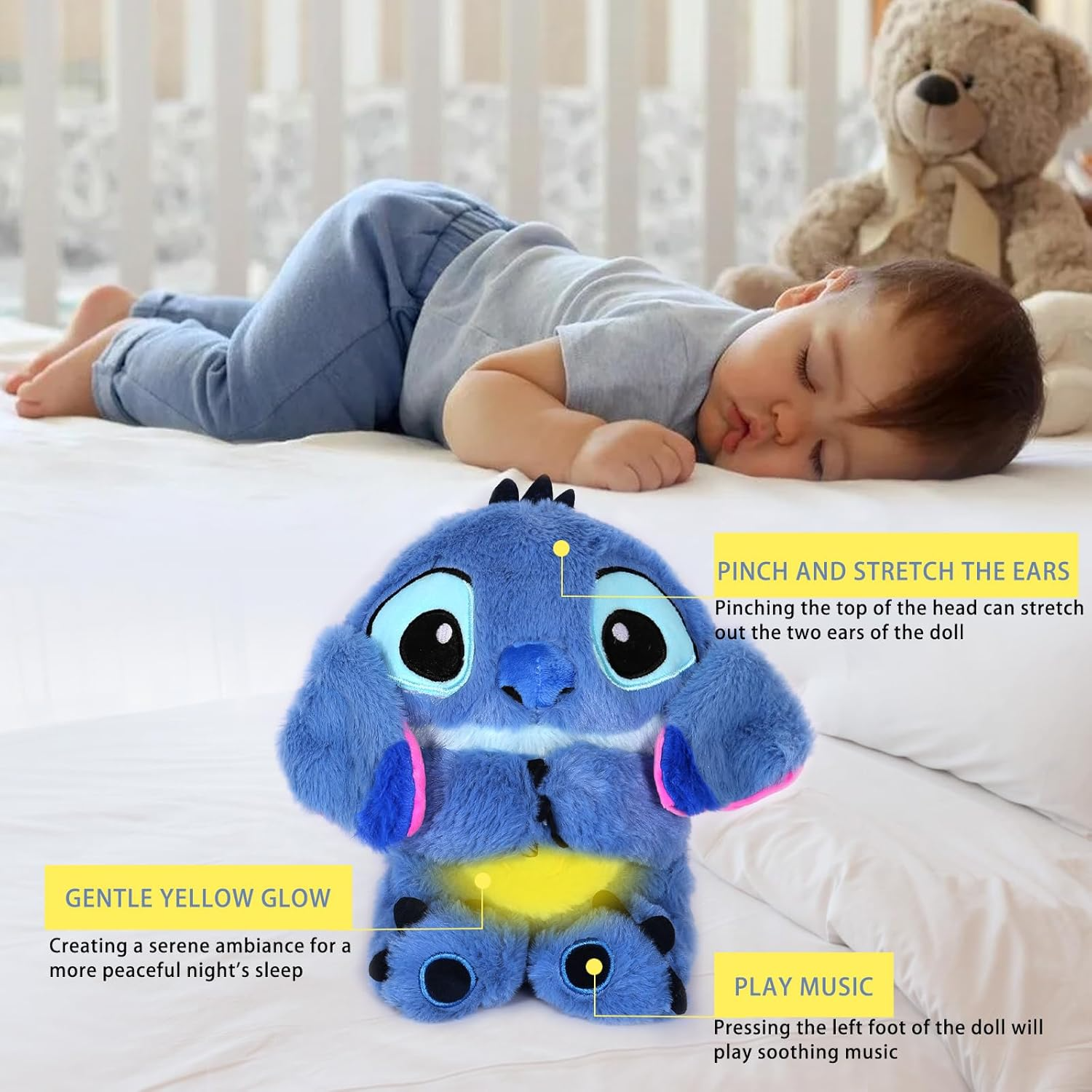 TraumBuddy – Dein leuchtender Stitch für ruhige Nächte