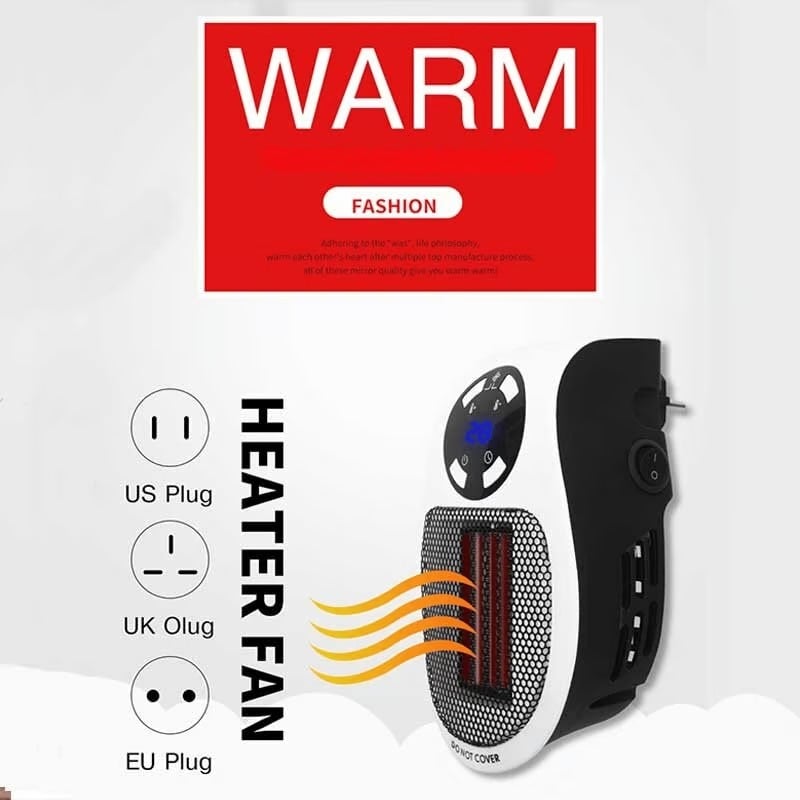 Toasty Heater™ – Tragbare Mini-Heizung mit Luftfilter