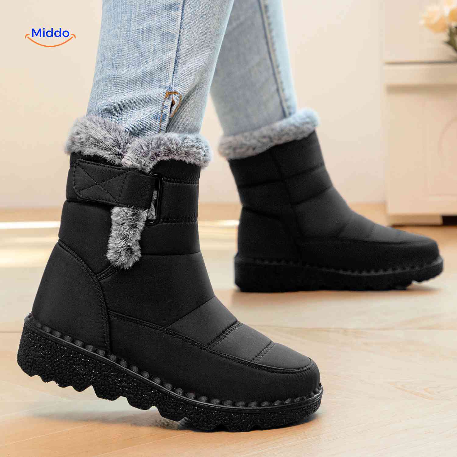 FrostGuard™ Boots — Spüren Sie die Wärme und Sicherheit bei jedem Schritt durch den Winter