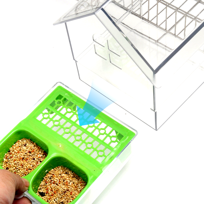 FeatherGuard™ — Endlich Futter ohne Chaos und Verschwendung, sauber und stressfrei!