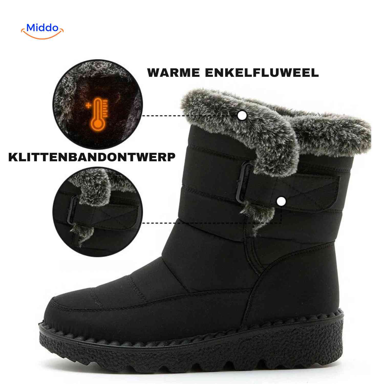 FrostGuard™ Boots — Spüren Sie die Wärme und Sicherheit bei jedem Schritt durch den Winter