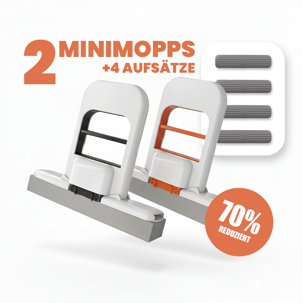 1+1 GRATIS | PureMop™ — Saubere Hände, strahlende Flächen, frische Luft – Putzen ohne Ekel!
