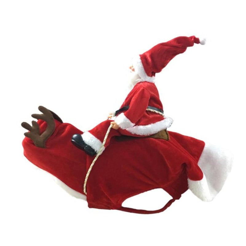 FellFreude – Weihnachtskostüm für Hunde mit Santa-Überraschung