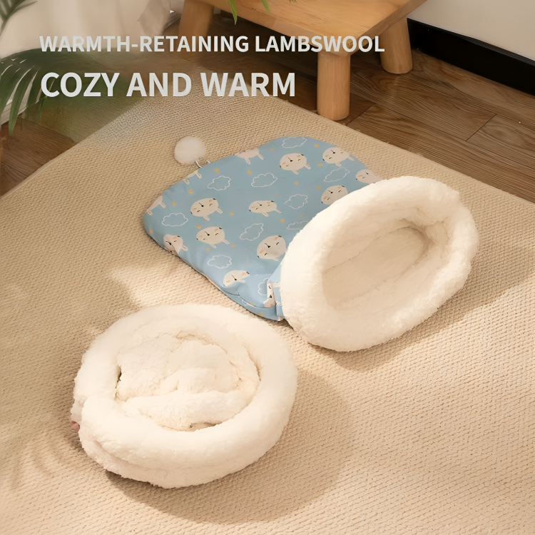 CozyPurr™ — Die kuschelige Wohlfühloase, die deine Katze warm und zufrieden hält