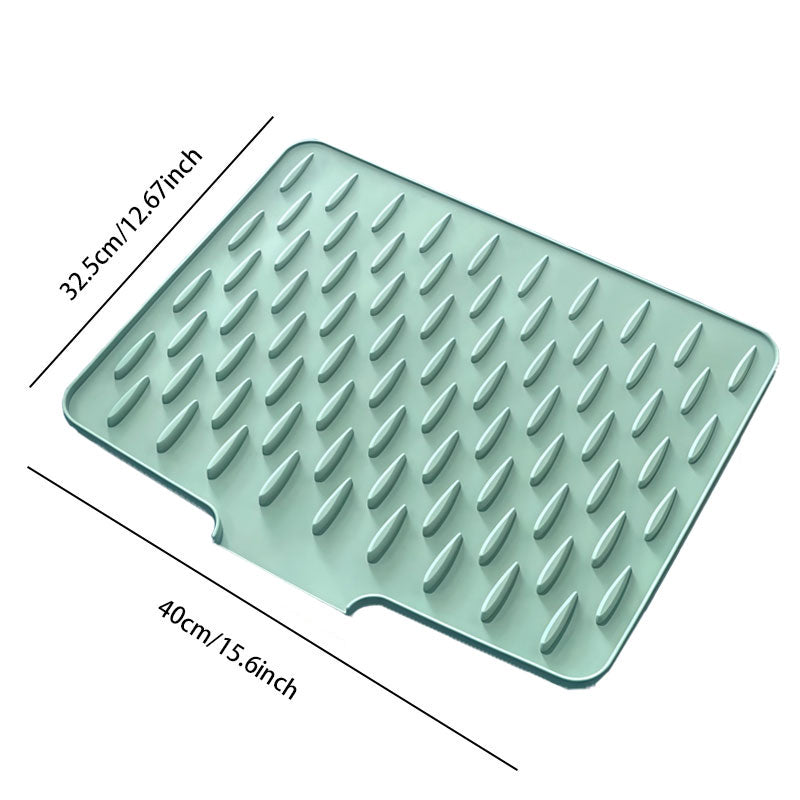 TropfStopp Matte – Nie wieder Wasserlachen auf der Arbeitsplatte!