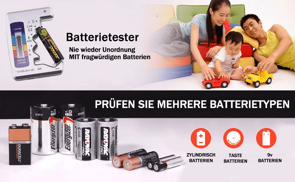 PowerCheck – Dein Batterietester für volle Kontrolle!