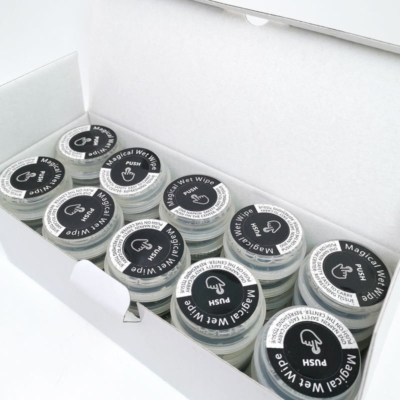 PurePop™ – Kompakte Handtücher zum Aktivieren & Reinigen (50stück)