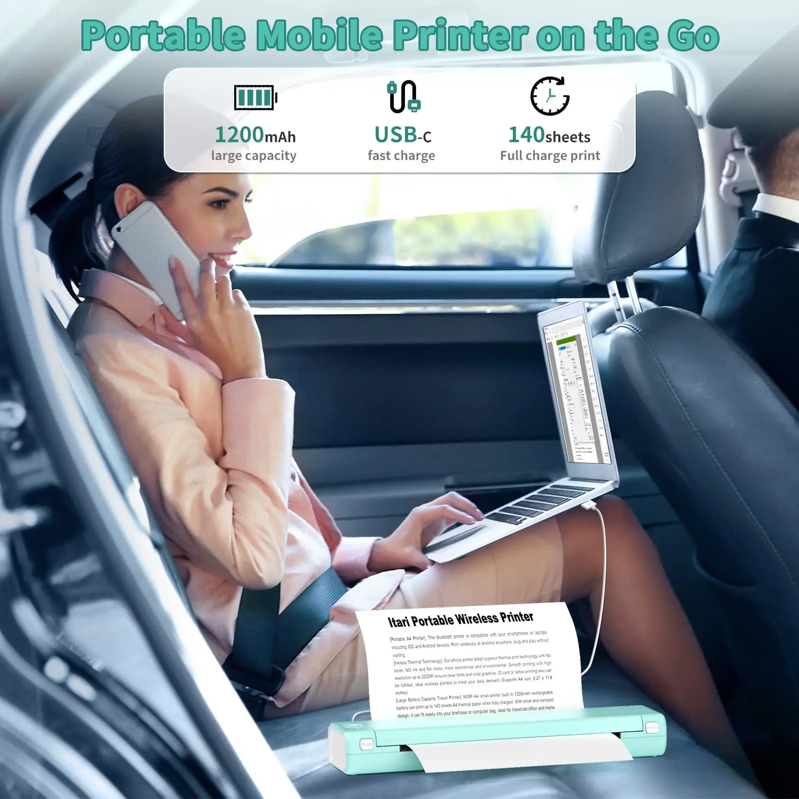 PrintGo MK500 – Dein mobiler Drucker ohne Tinte