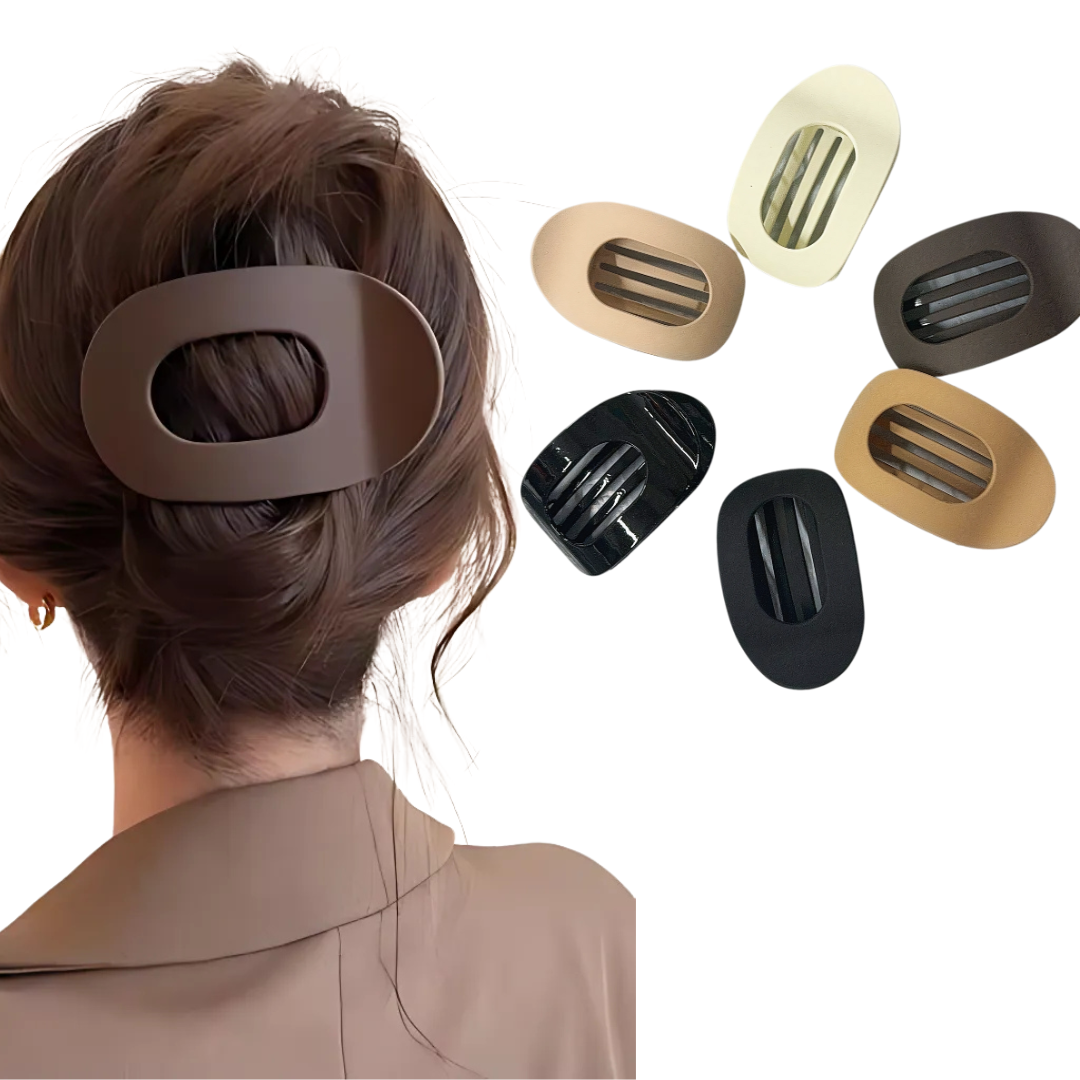 1 + 1 GRATIS | ComfortClip™ – Dein flacher Haarclip für maximalen Tragekomfort