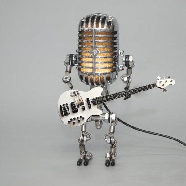 MicGuitarLamp – Die Lampe für Musikliebhaber mit Stil
