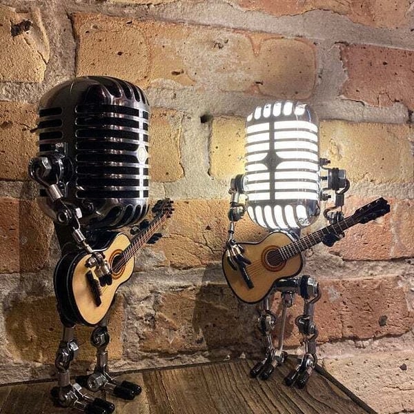 MicGuitarLamp – Die Lampe für Musikliebhaber mit Stil
