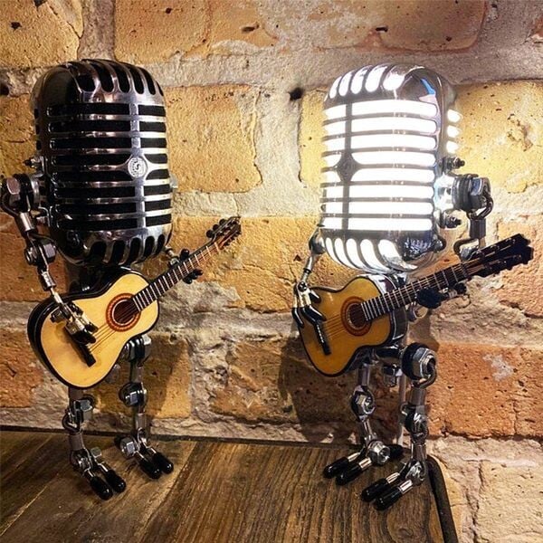 MicGuitarLamp – Die Lampe für Musikliebhaber mit Stil