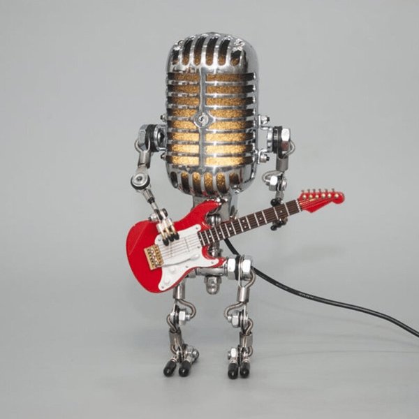 MicGuitarLamp – Die Lampe für Musikliebhaber mit Stil