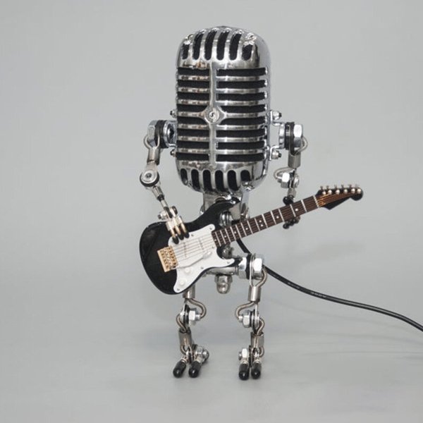 MicGuitarLamp – Die Lampe für Musikliebhaber mit Stil