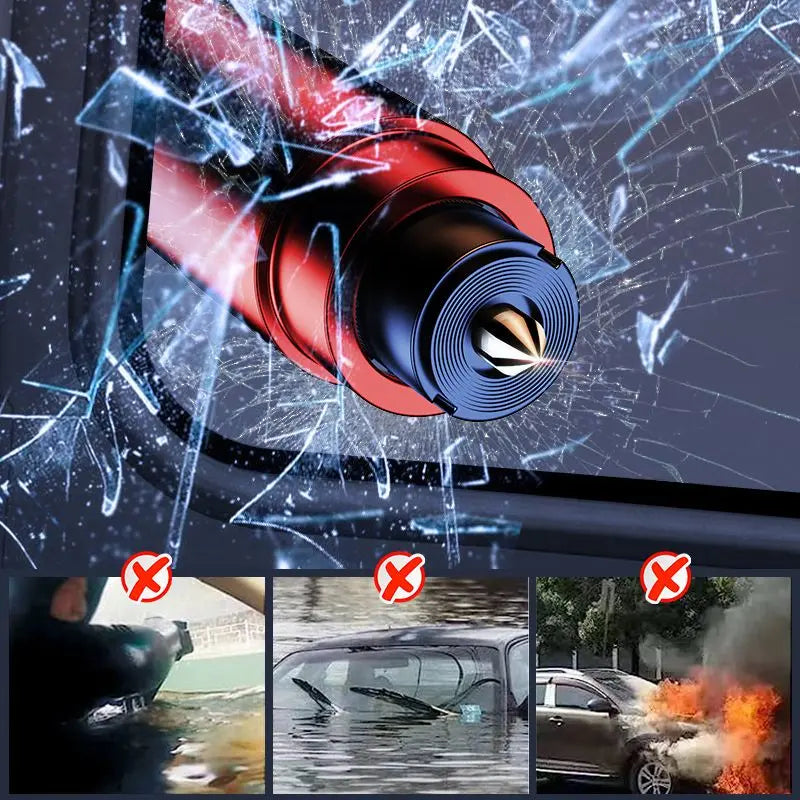 SafeDrive Hammer – Dein Lebensretter im Auto
