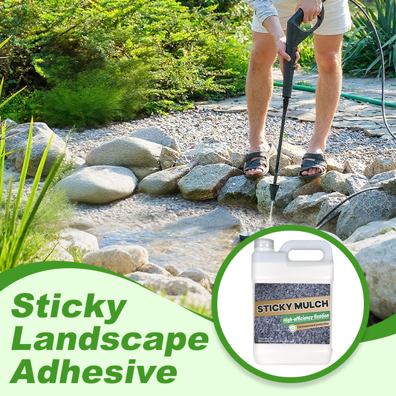 FixSolid Gartenkleber – Schluss mit herumfliegendem Mulch & Kies
